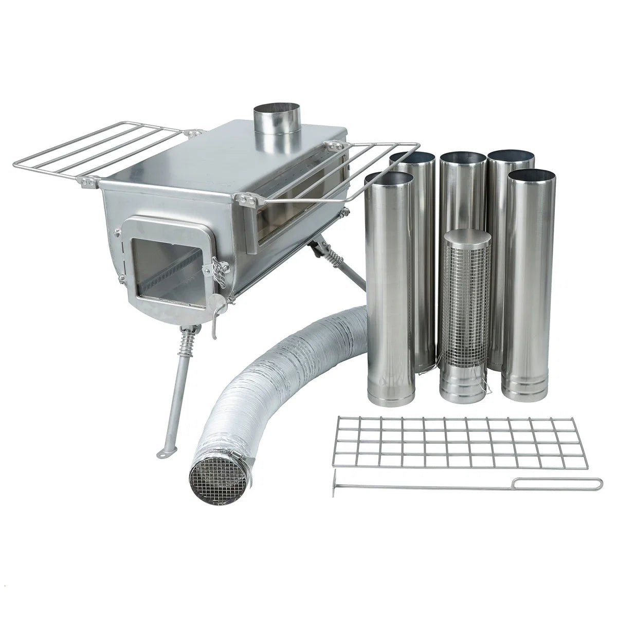 Winnerwell Woodlander Plus Double View External Air Tentkachel