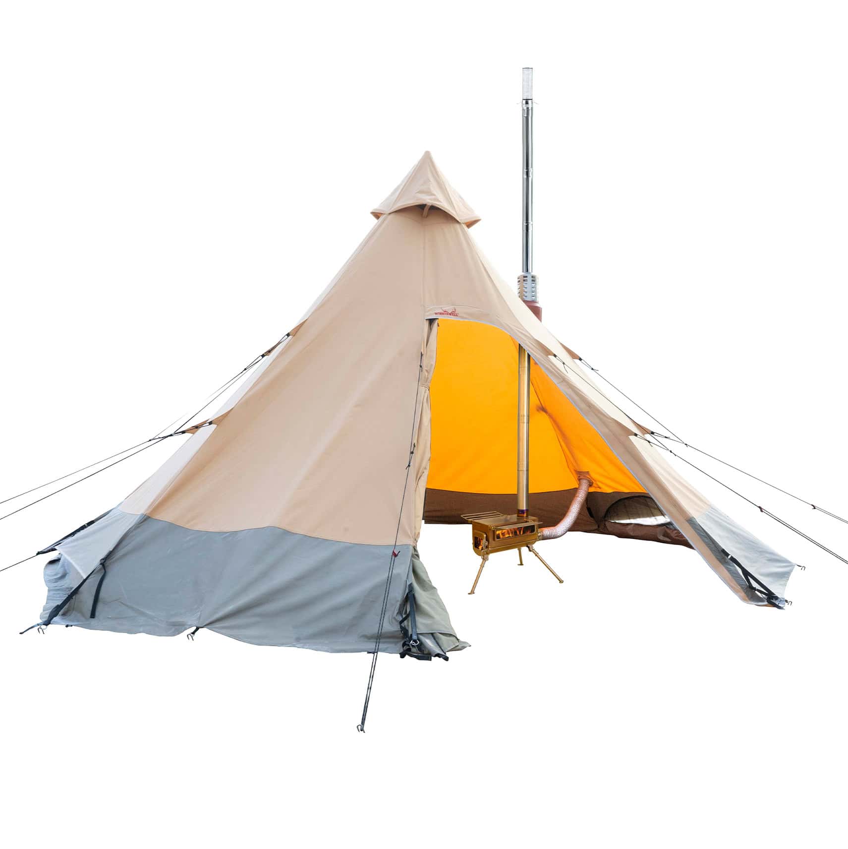 Winnerwell Arctic 6-Persoons Tipitent met Kacheluitgang