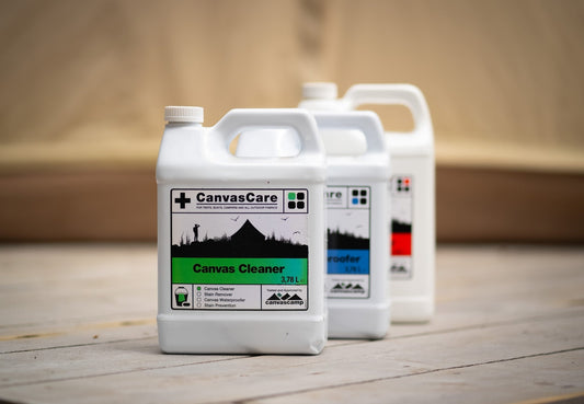 CanvasCare Canvasreiniger voor Katoenen en Poly - Katoenen Tenten - Canvascare - Broer Outdoor - 5407011664385