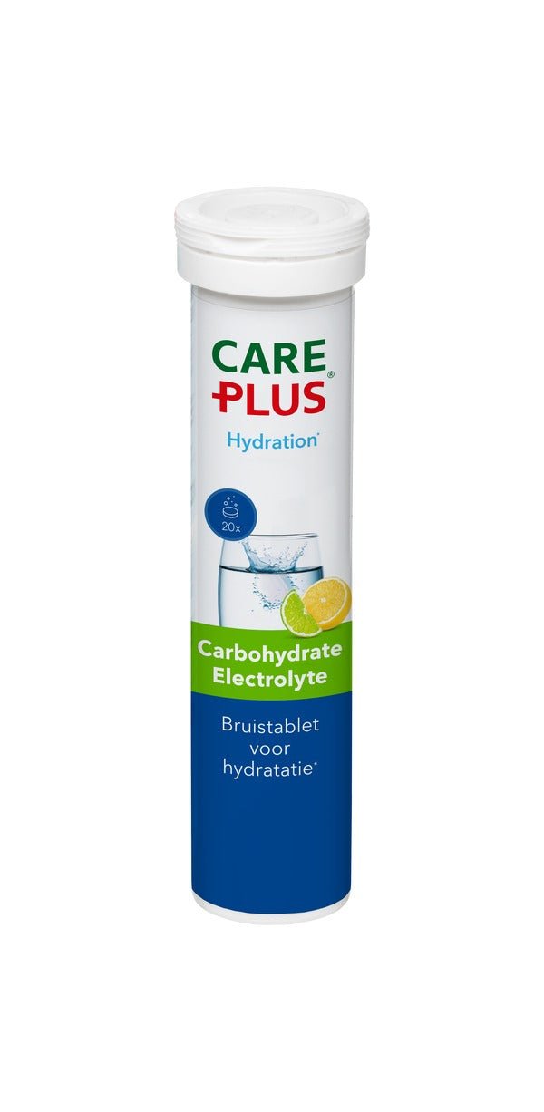 Care Plus® Elektrolyten Bruistabletten Hydratatie 20 pcs - Food Hygiene - Broer Outdoor - 8714024311128