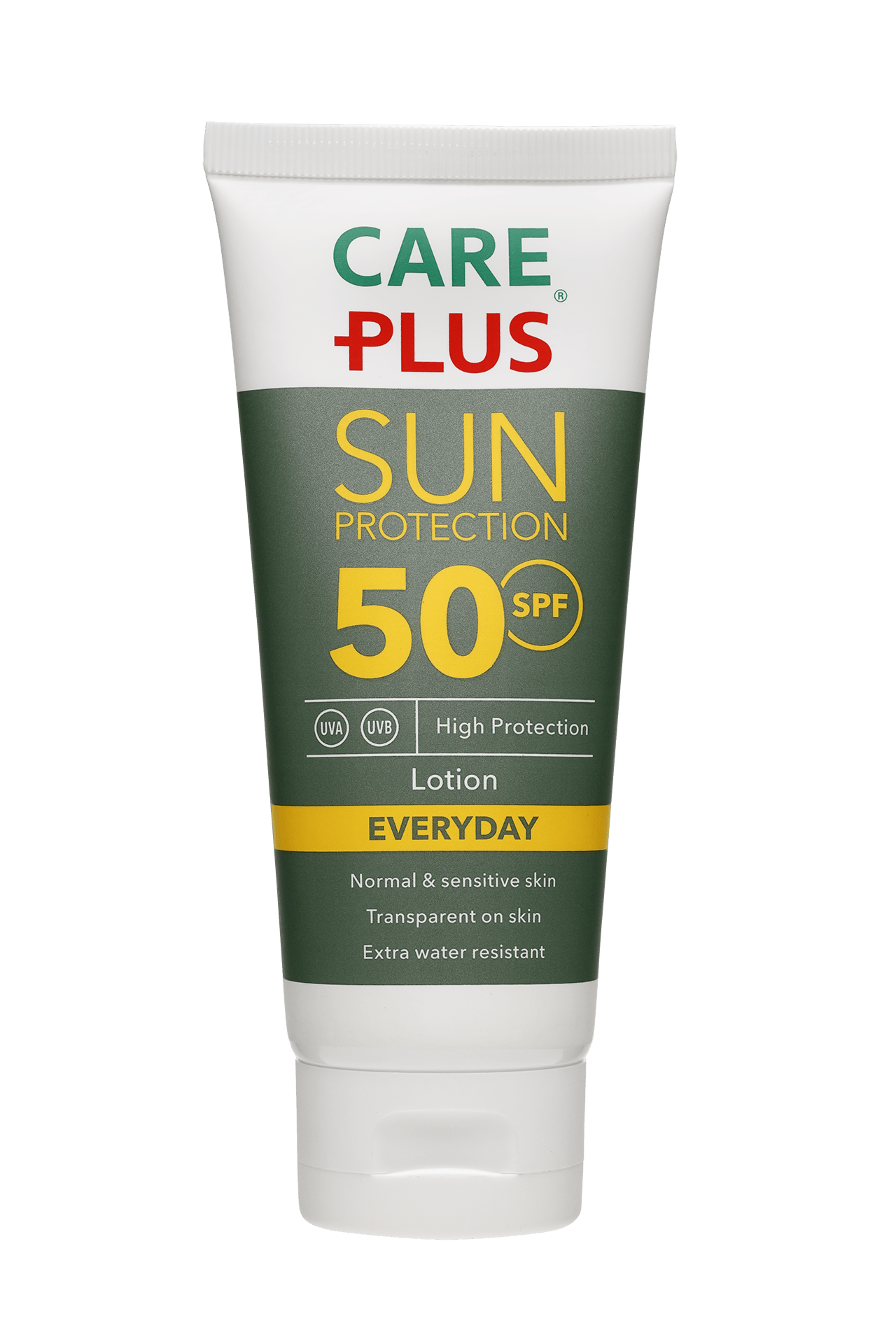 Care Plus® Sun Protection Everyday Lotion SPF50 100 ml - Sunprotection - Broer Outdoor - 8714024560052