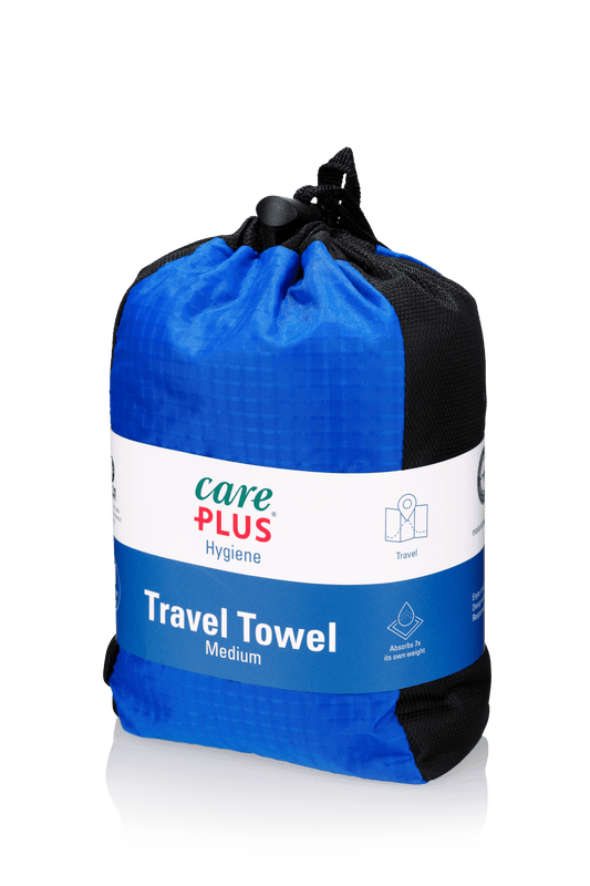 Care Plus® Travel Towel Microfiber reishanddoek - Personal Hygiene - Broer Outdoor - 8714024346007