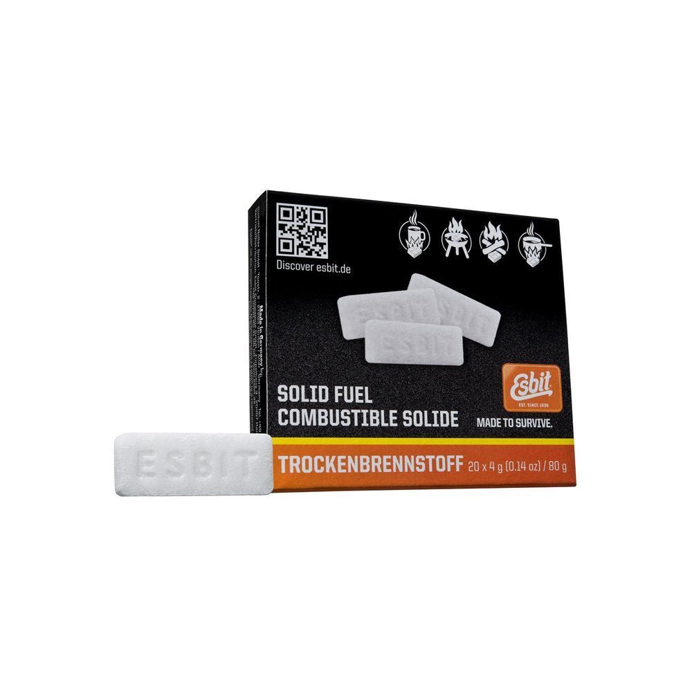 Esbit Kachel Aanmaakblokjes 20x4g - Aanmaakblokjes - Broer Outdoor - 4021684010204