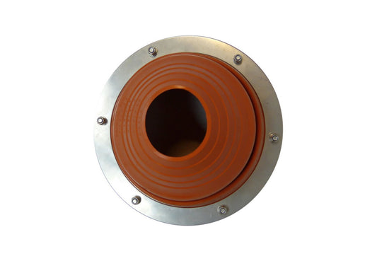 Exit Large Dakdoorvoer inclusief Regenplaat - 6 - 16cm - Kachel Onderdelen - Broer Outdoor - 5407011662695
