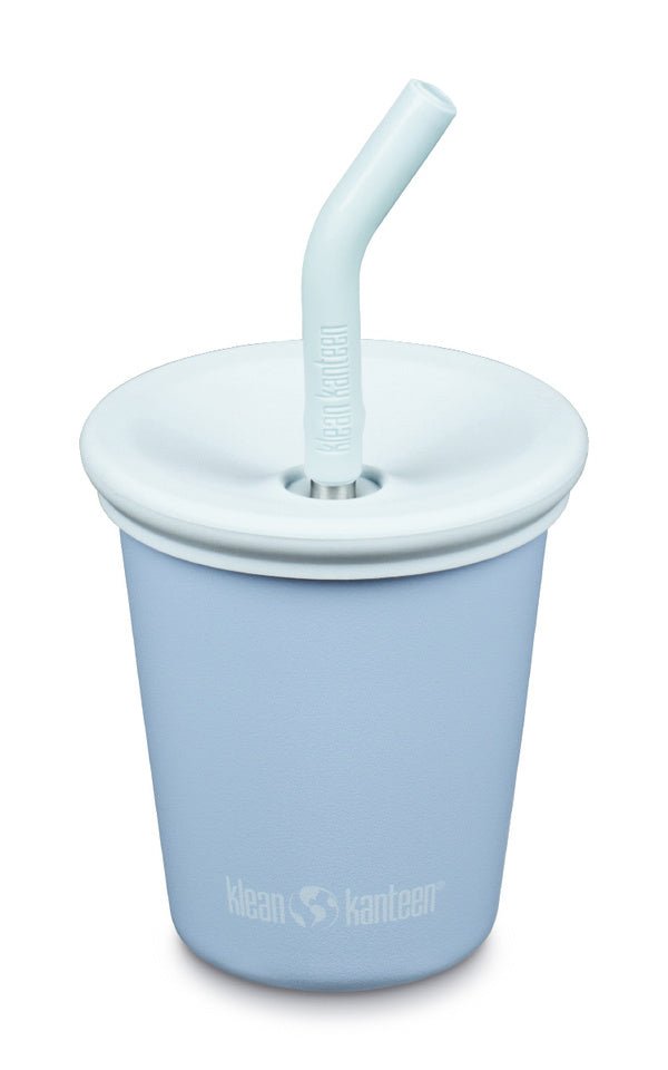 Klean Kanteen Kid Cup kinderbeker met rietje en deksel 296 ml - Kid Kanteen - Broer Outdoor - 763332080835