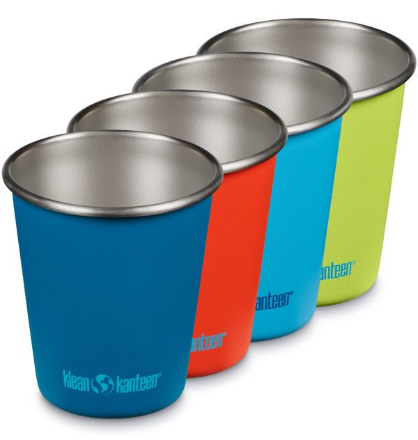 Klean Kanteen Steel Cup 296 ml 4 - pack - Pints - Broer Outdoor - 763332076579