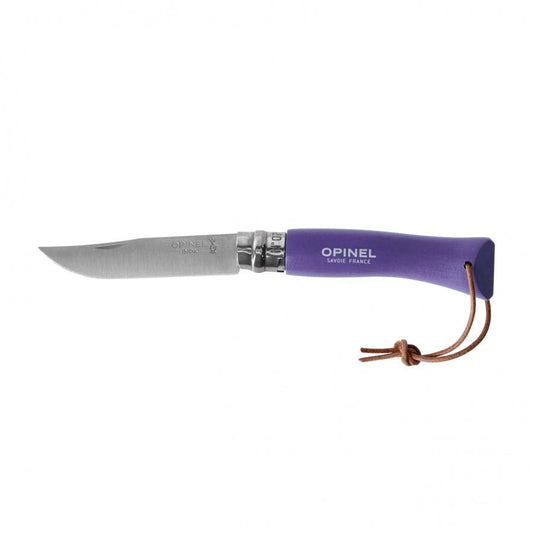 Opinel N°06 Colorama Inox zakmes compact EDC met Virobloc - Vouwmes - Broer Outdoor - 3123840022043