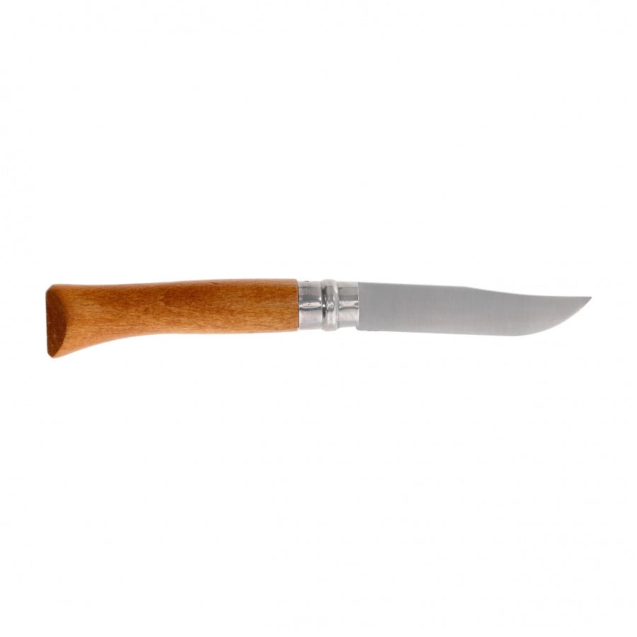 Opinel N°10 Carbon zakmes klassiek EDC met Virobloc - Vouwmes - Broer Outdoor - 3123841131003