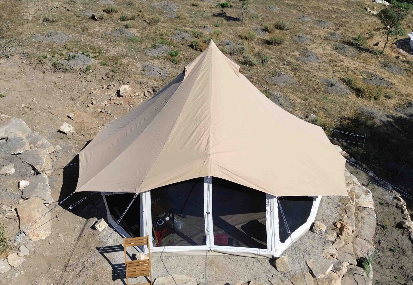 Sibely Fly All Season Beschermer voor Sibley Belltent - Fly All Purpose - Broer Outdoor - 5407011662077