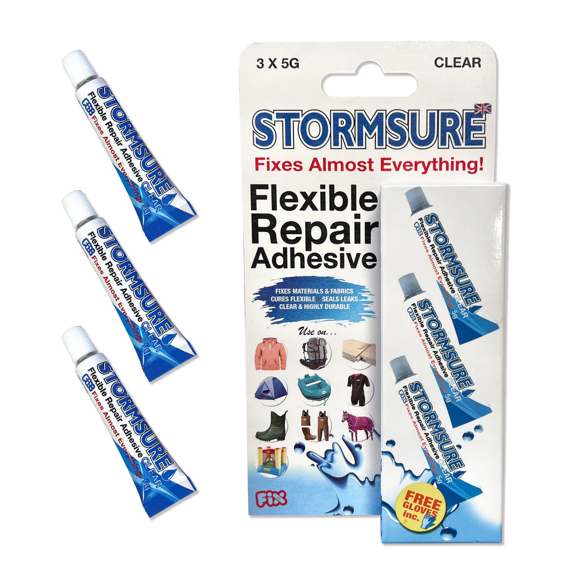 Stormsure Flexibele Reparatielijm - Glue - Broer Outdoor - 5060219660001
