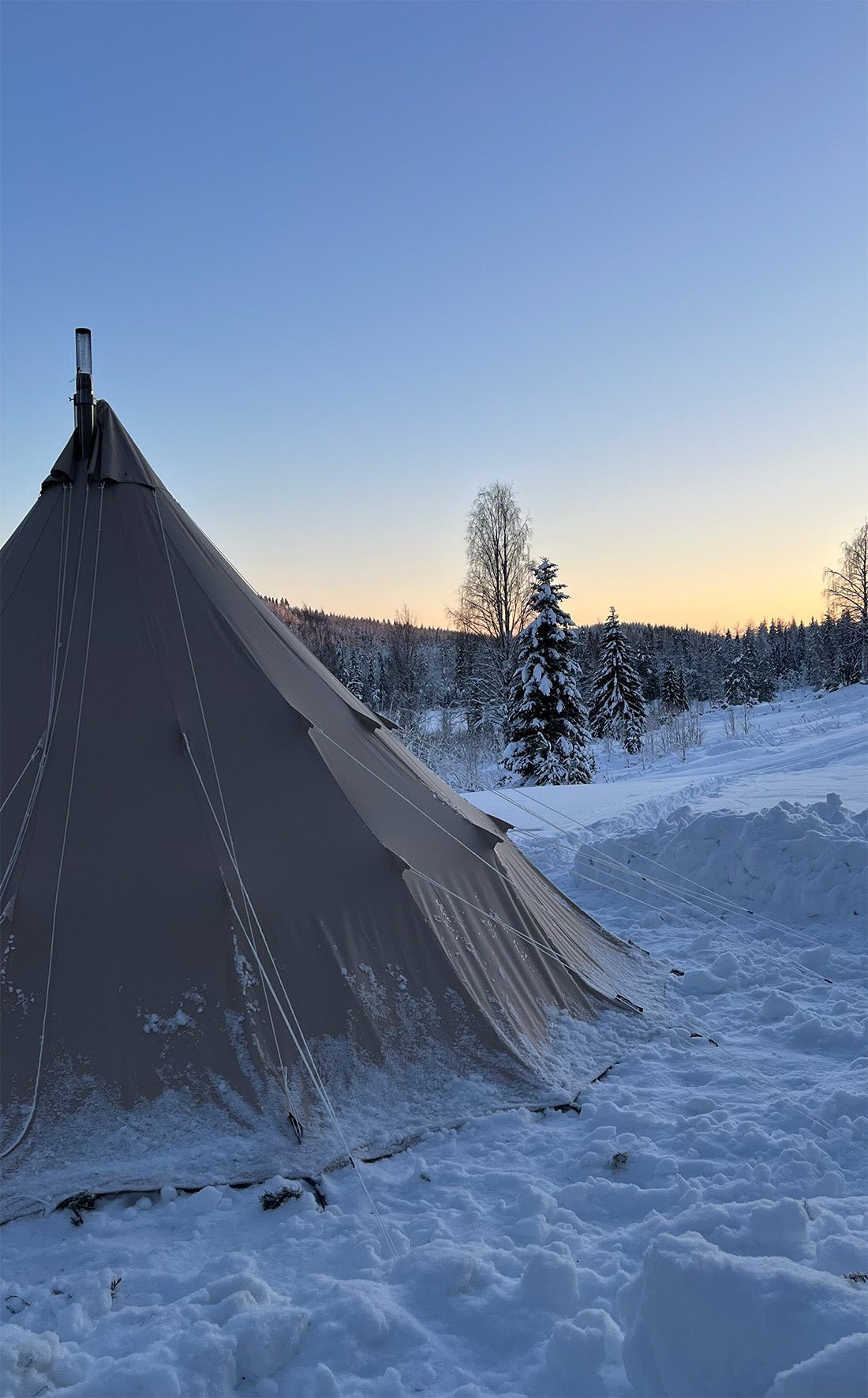 Tipi tent Traveller 500 - Canvas Tenten - Broer Outdoor - 5407011669359