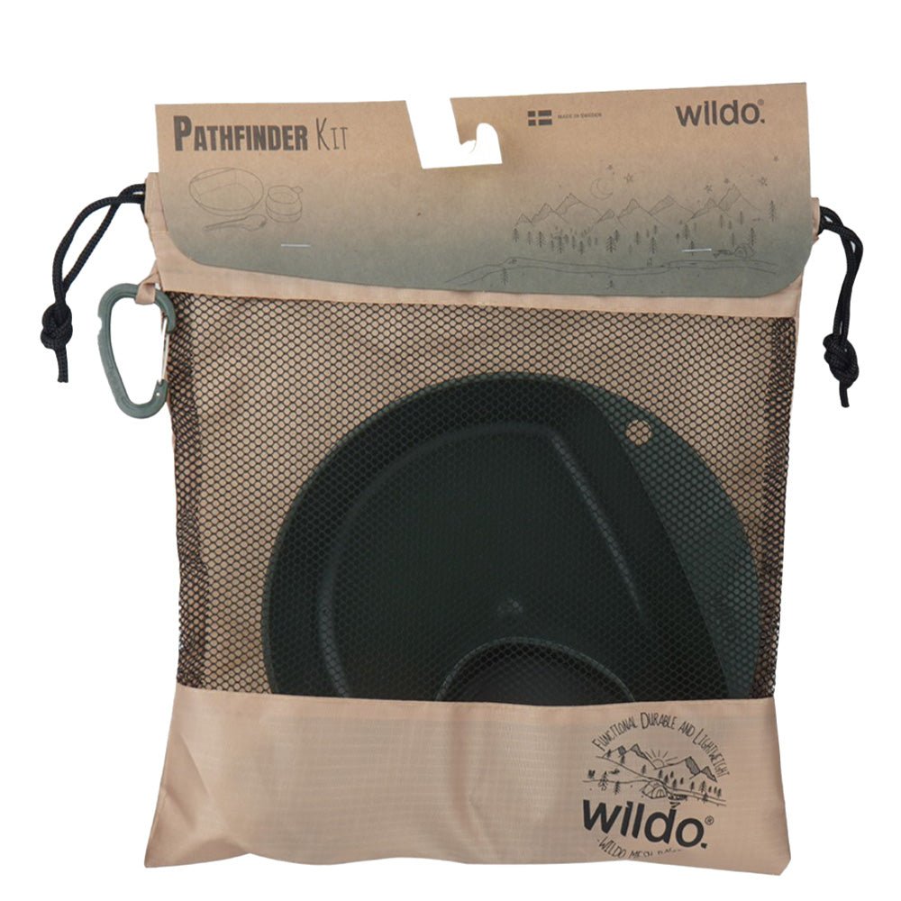 Wildo Pathfinder Camping Kit bestekset - Cutlery - Broer Outdoor - 7330883664314