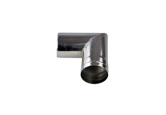 Winnerwell 90° Buis Roestvrijstaal - Kachel Onderdelen - Broer Outdoor - 714757084311
