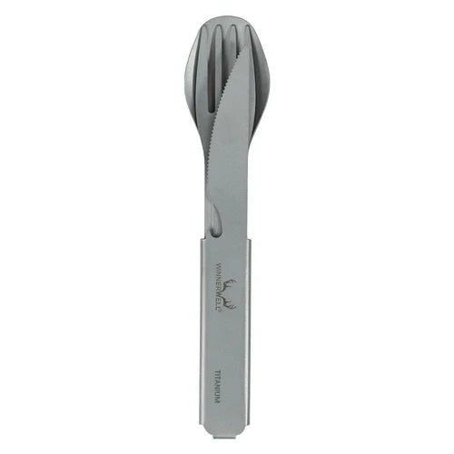 Winnerwell Titanium Cutlery Set Lichtgewicht Bestekset - Bestek - Broer Outdoor - 8785350672955
