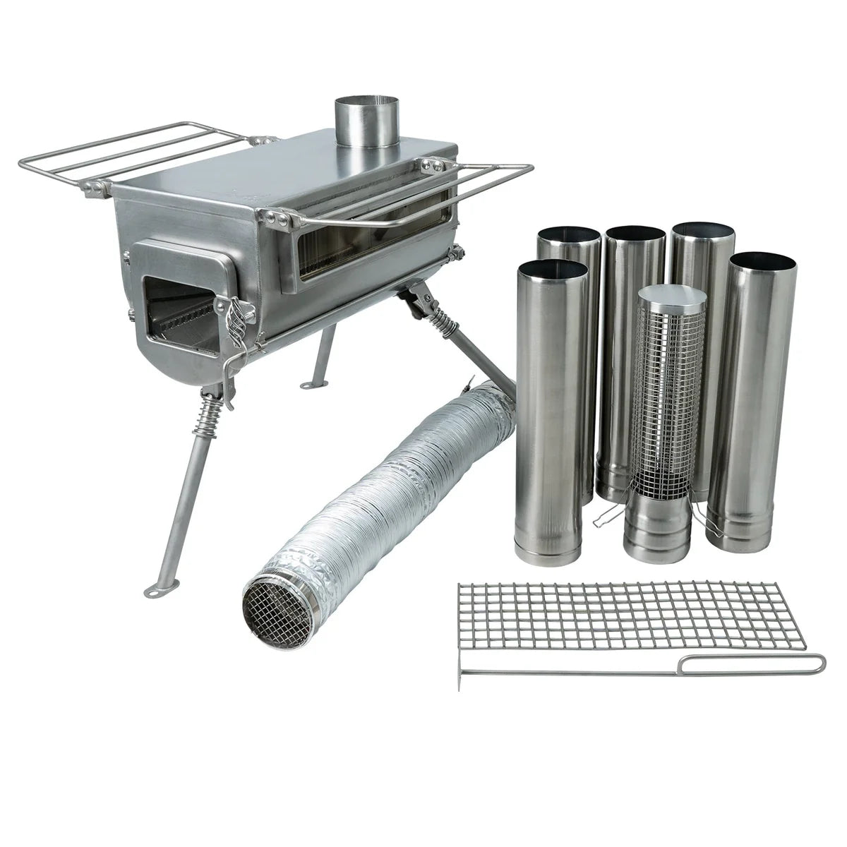 Winnerwell Woodlander Plus Double View External Air Tentkachel