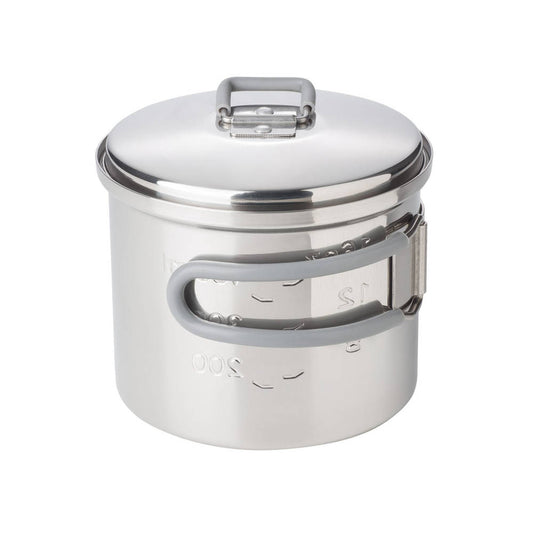 Esbit Tourist Pot met Deksel RVS 625 ml