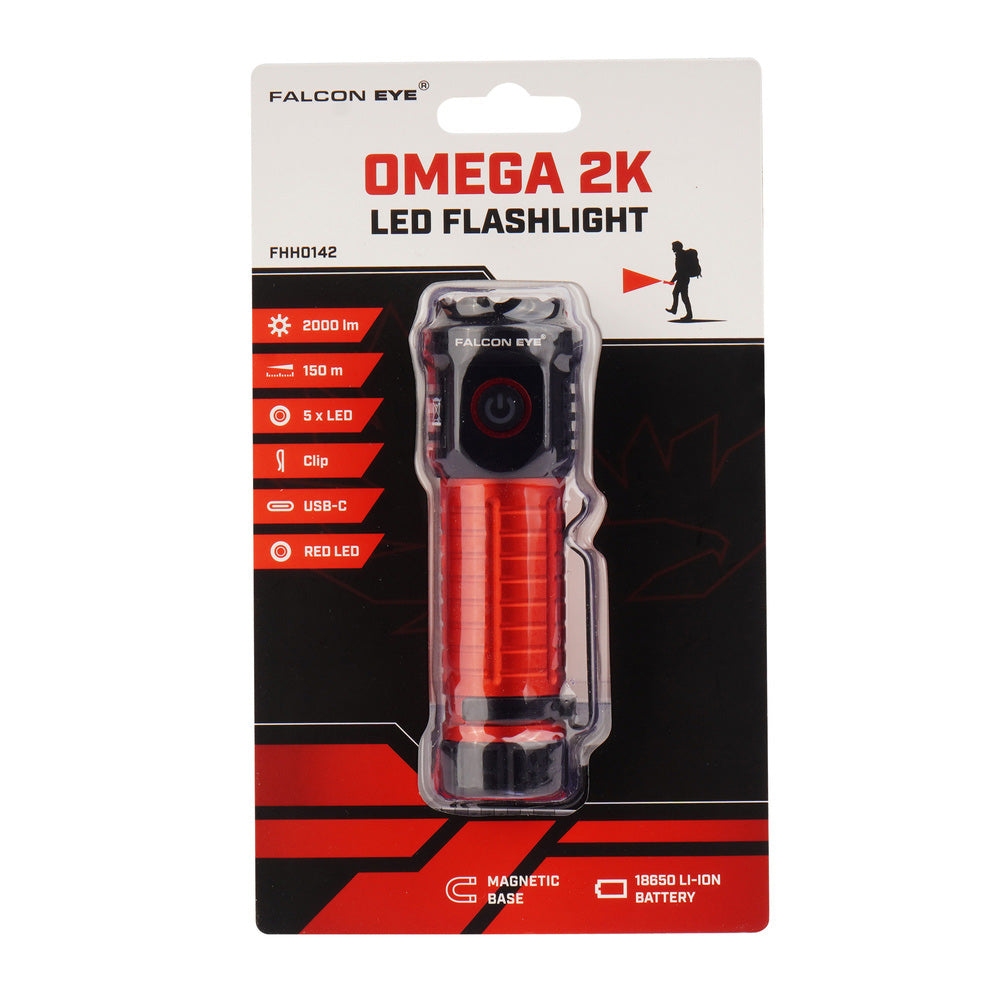 Falcon Eye LED Zaklamp Omega 2000 lm