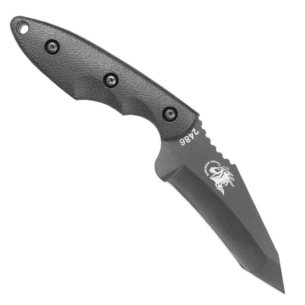 The KA-BAR TDI Hinderer "Hell Fire" Fixed Blade Knife