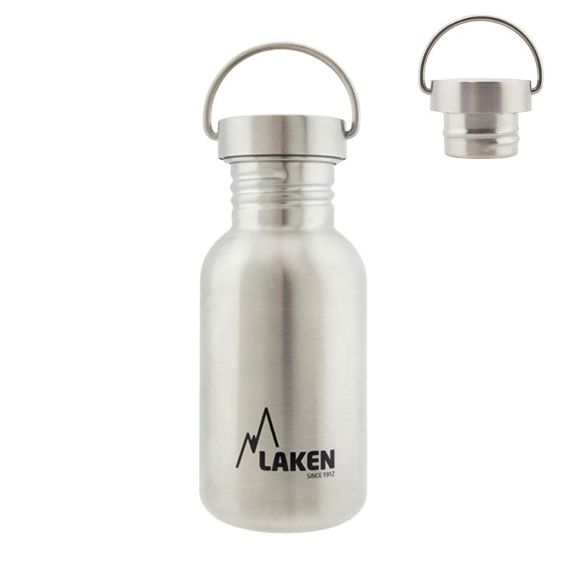 Laken Drinkfles RVS met RVS Dop