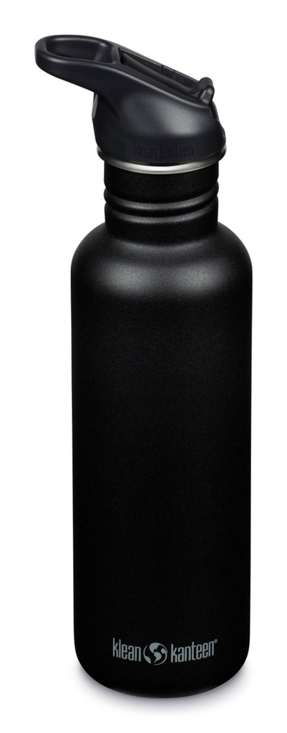 Klean Kanteen Classic Water Bottle 800ml with Flip Seal Sport Cap