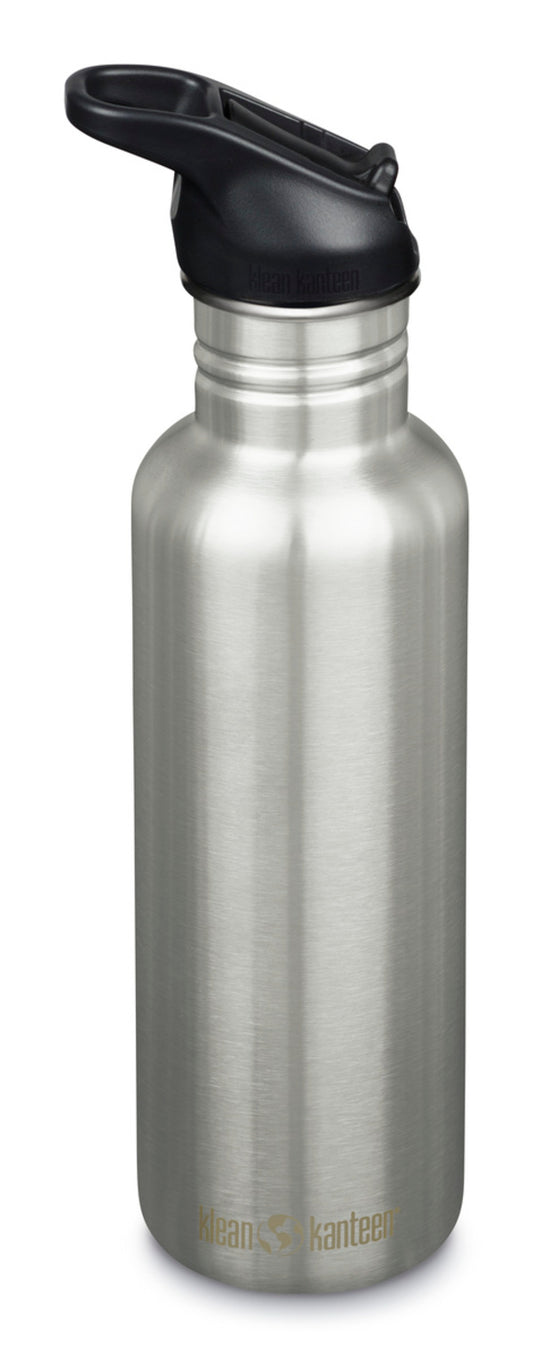 Klean Kanteen Classic Water Bottle 800ml with Flip Seal Sport Cap