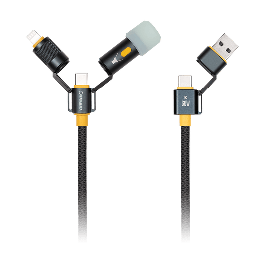 5 - in - 1 oplaadkabel WakaWaka Connect - Laadkabel - Broer Outdoor - 8718692050051
