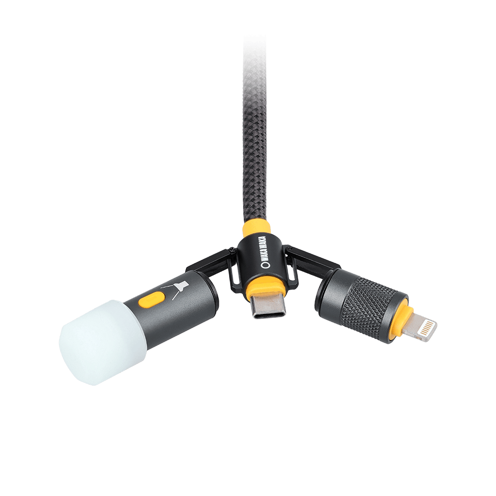 5 - in - 1 oplaadkabel WakaWaka Connect - Laadkabel - Broer Outdoor - 8718692050051