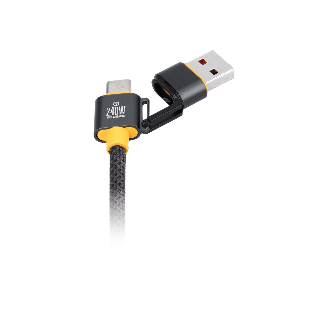 5 - in - 1 snellaadkabel WakaWaka Connect Pro - Laadkabel - Broer Outdoor - 8718692050068