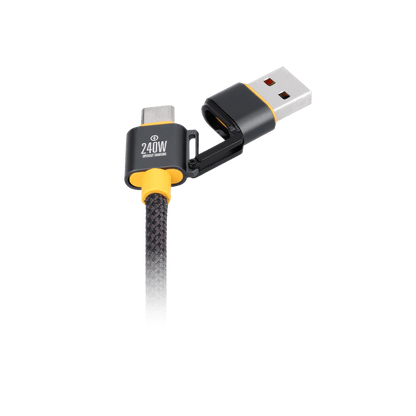 5 - in - 1 snellaadkabel WakaWaka Connect Pro - Laadkabel - Broer Outdoor - 8718692050068