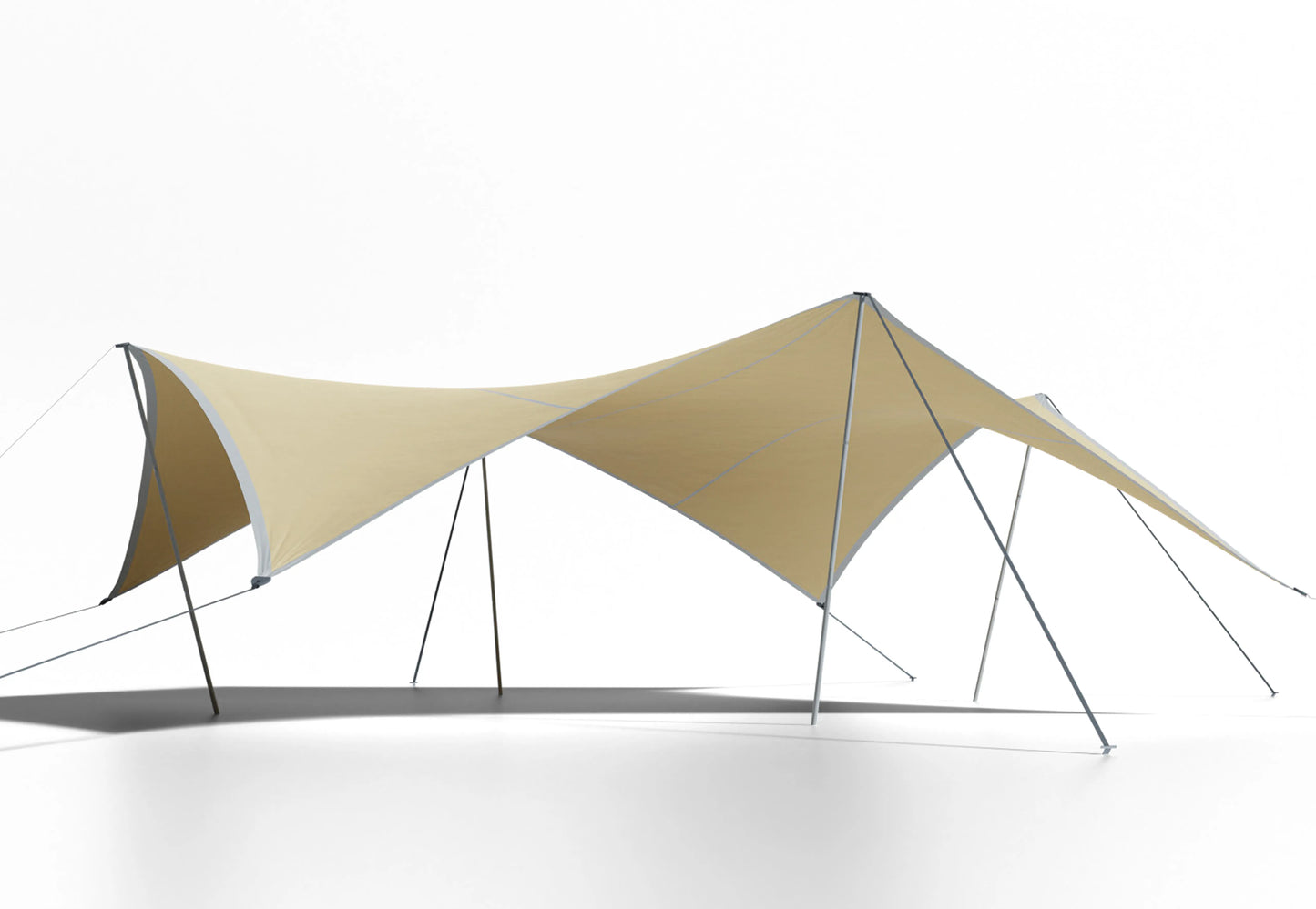 Tente extensible Q1, ensemble complet pour 12 à 50 personnes