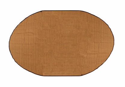 Tapis de tente rond en noix de coco