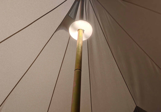 Oplaadbare Tentverlichitng Warm Wit en RGB USB-C