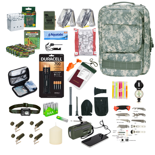 Noodpakket Premium 1 Persoon volgens Overheidsadvies 25 -delig