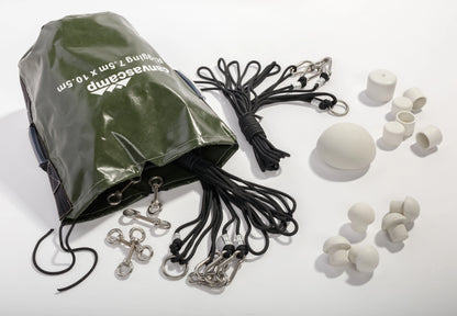 Ensemble complet de tente extensible Q2 pour 14 à 210 personnes