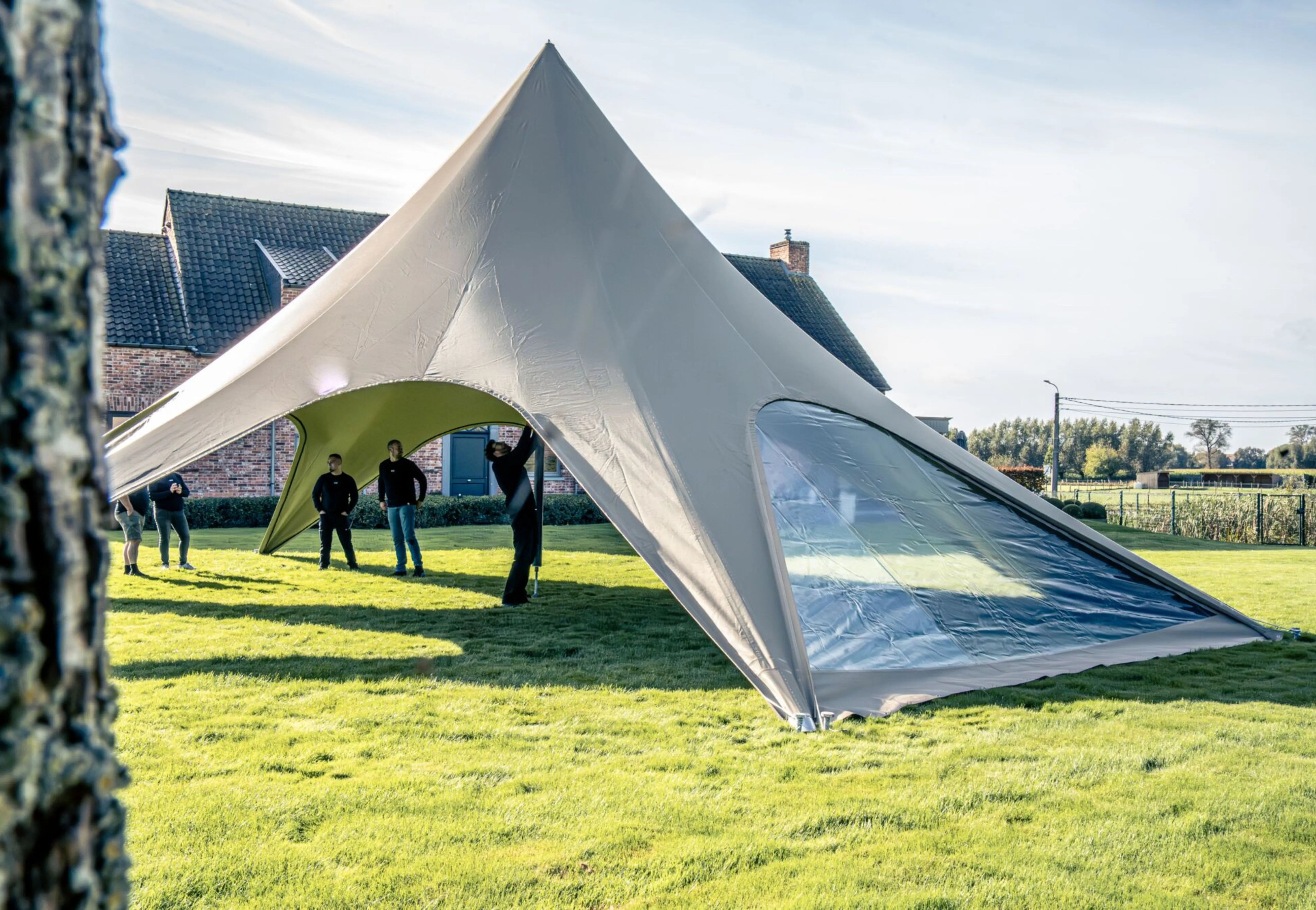 StarShade Pro Afgesloten Zijwand
