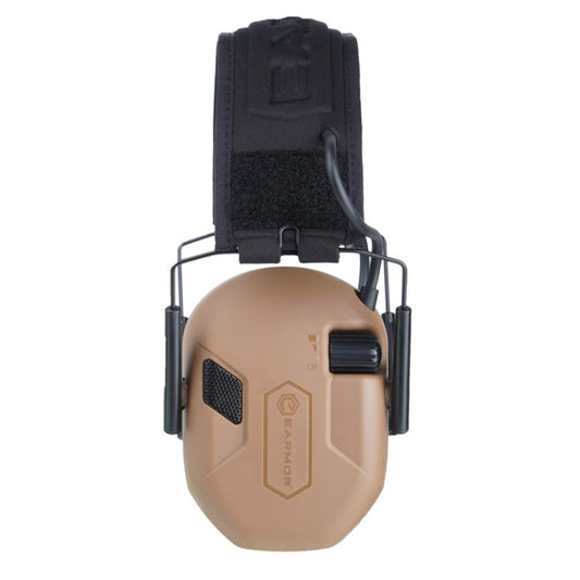 Earmor M300T Actieve Gehoorbeschermers Coyote Brown