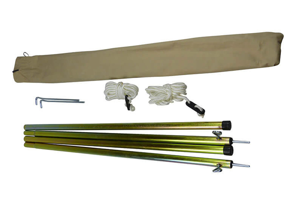 Steel telescopic poles for awnings 150 to 215 cm
