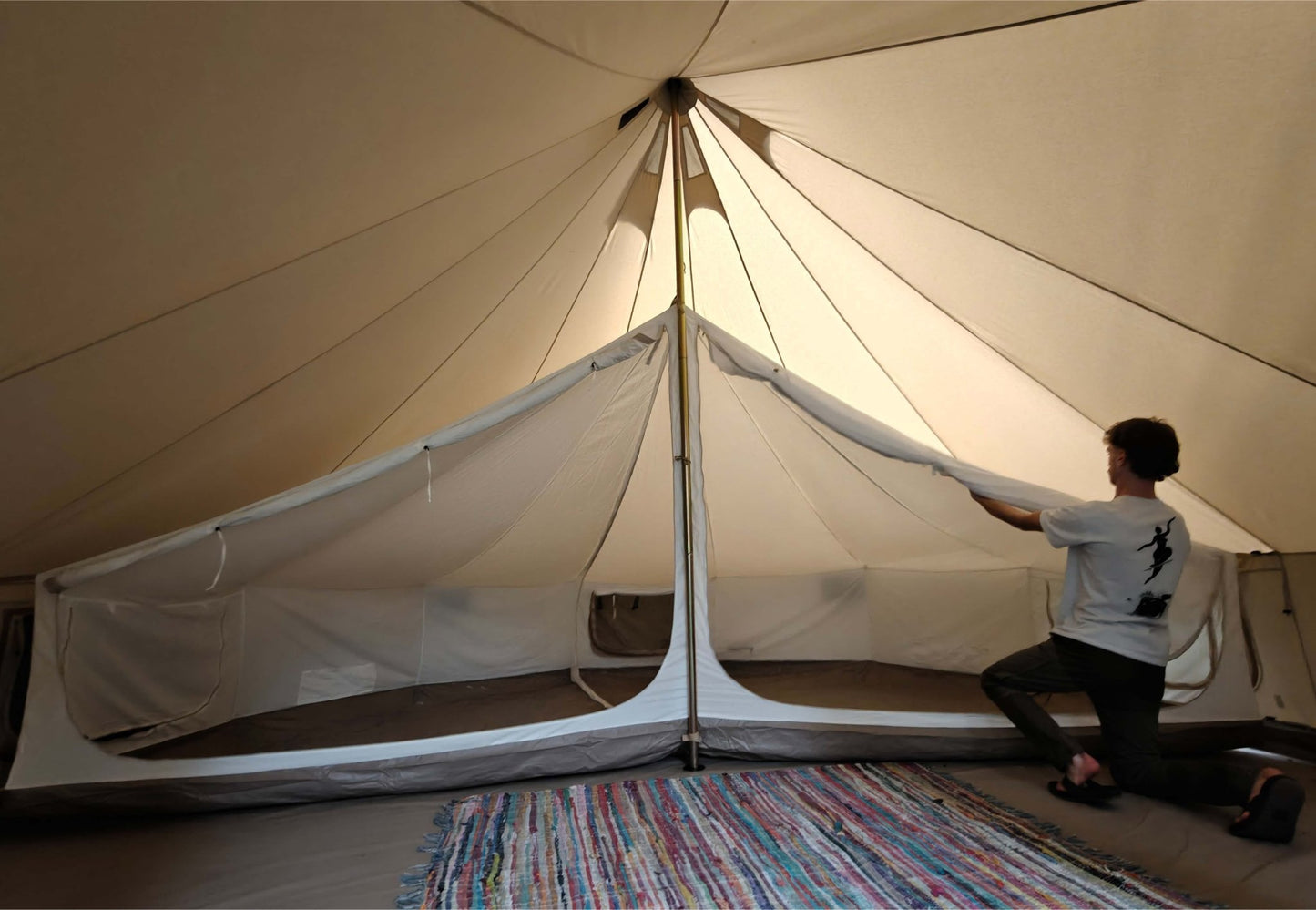 Binnentent voor Sibley Belltent - Binnententen - Broer Outdoor - 5407011660714