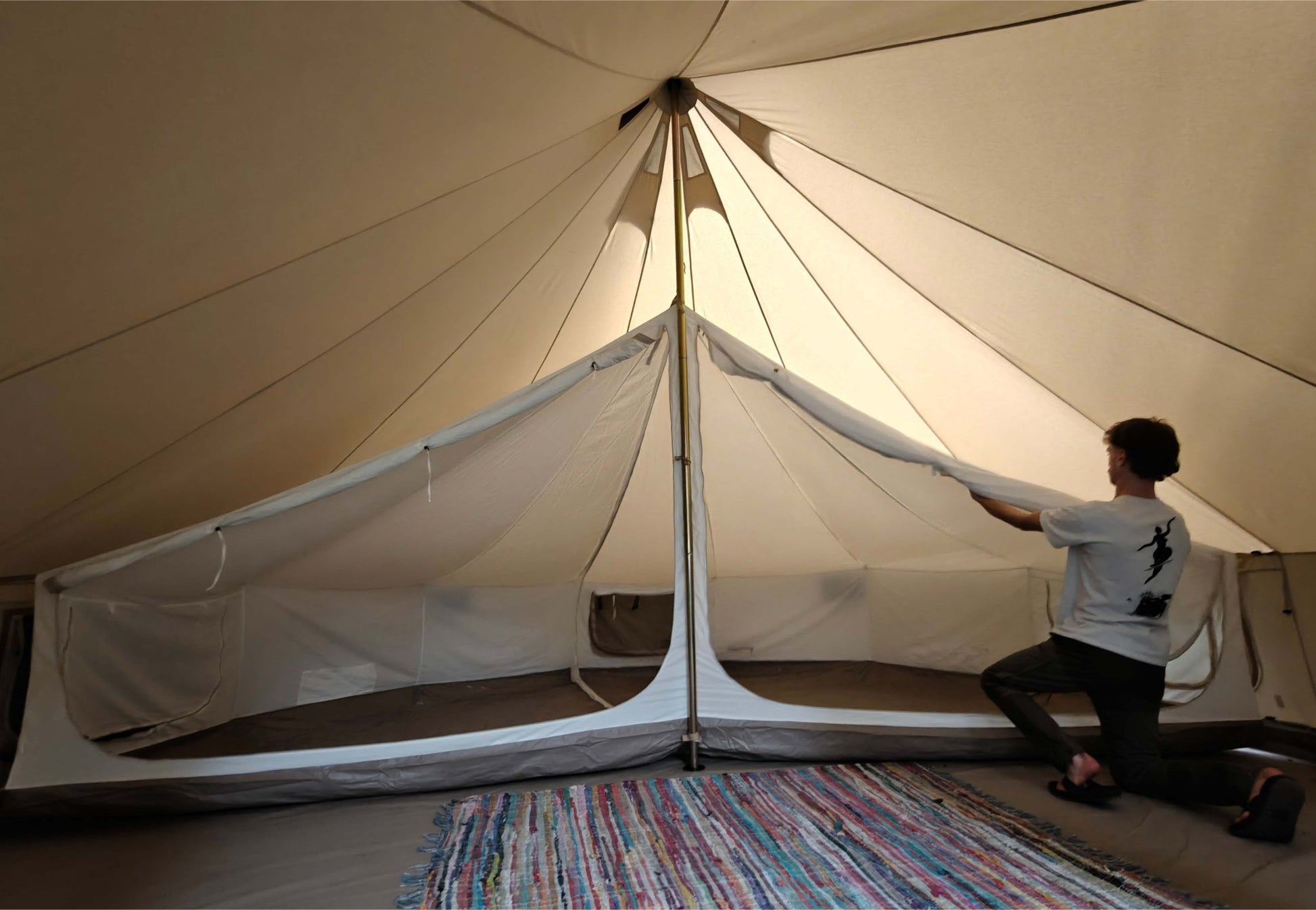 Binnentent voor Sibley Belltent - Binnententen - Broer Outdoor - 5407011660714