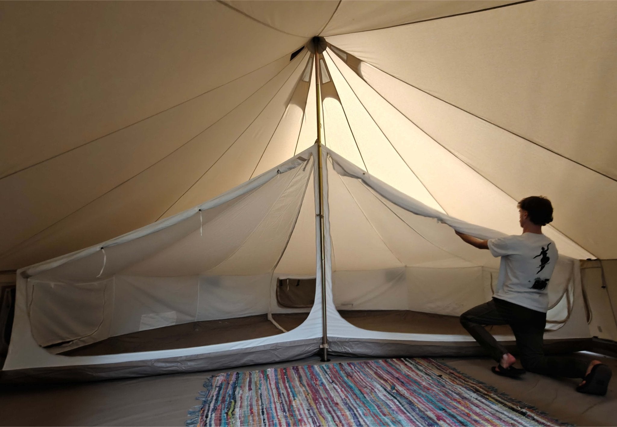 Binnentent voor Sibley Belltent - Binnententen - Broer Outdoor - 5407011660714