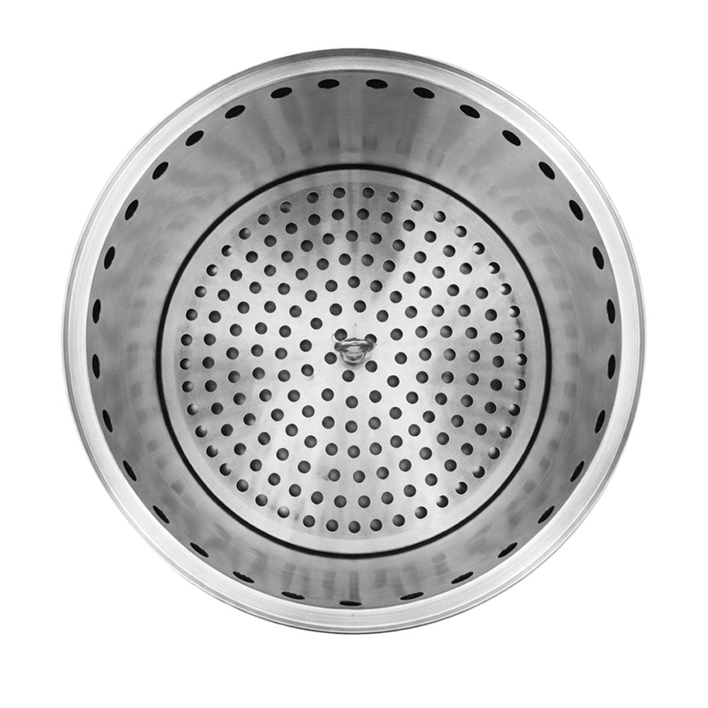 Broer Outdoor® Vortex Vuurkorf RVS met Grillrooster 22Ø - Vuurkorf - Broer Outdoor - 8785350674751