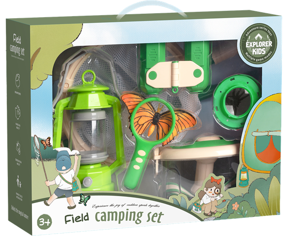 Byomic Kids Camping Set 8 - delig - Broer Outdoor - 8718127037060