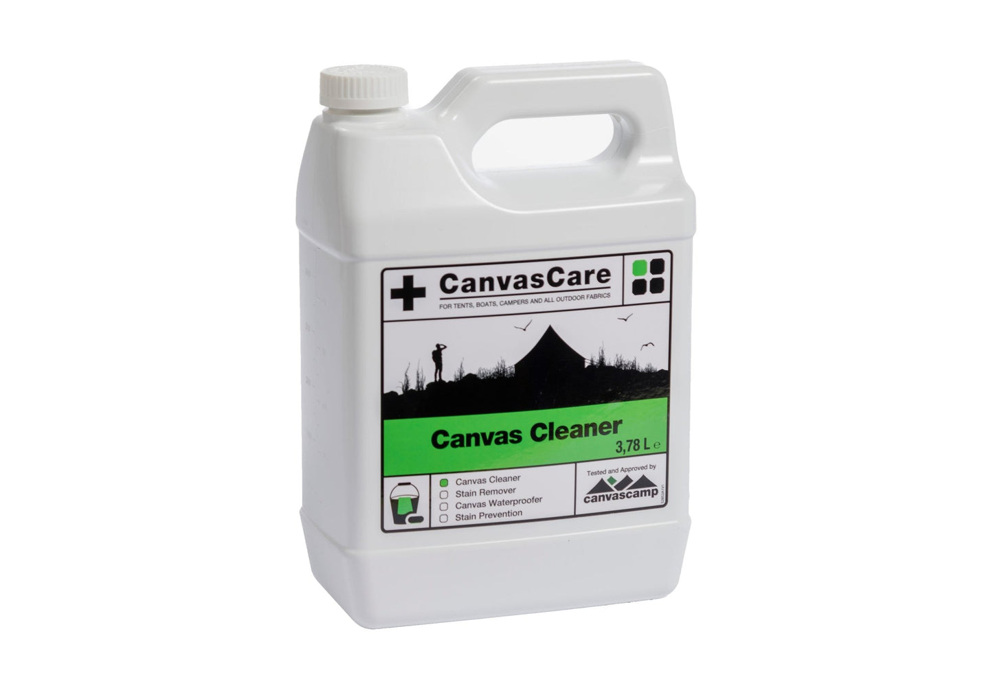 CanvasCare Canvasreiniger voor Katoenen en Poly - Katoenen Tenten - Canvascare - Broer Outdoor - 5407011664385