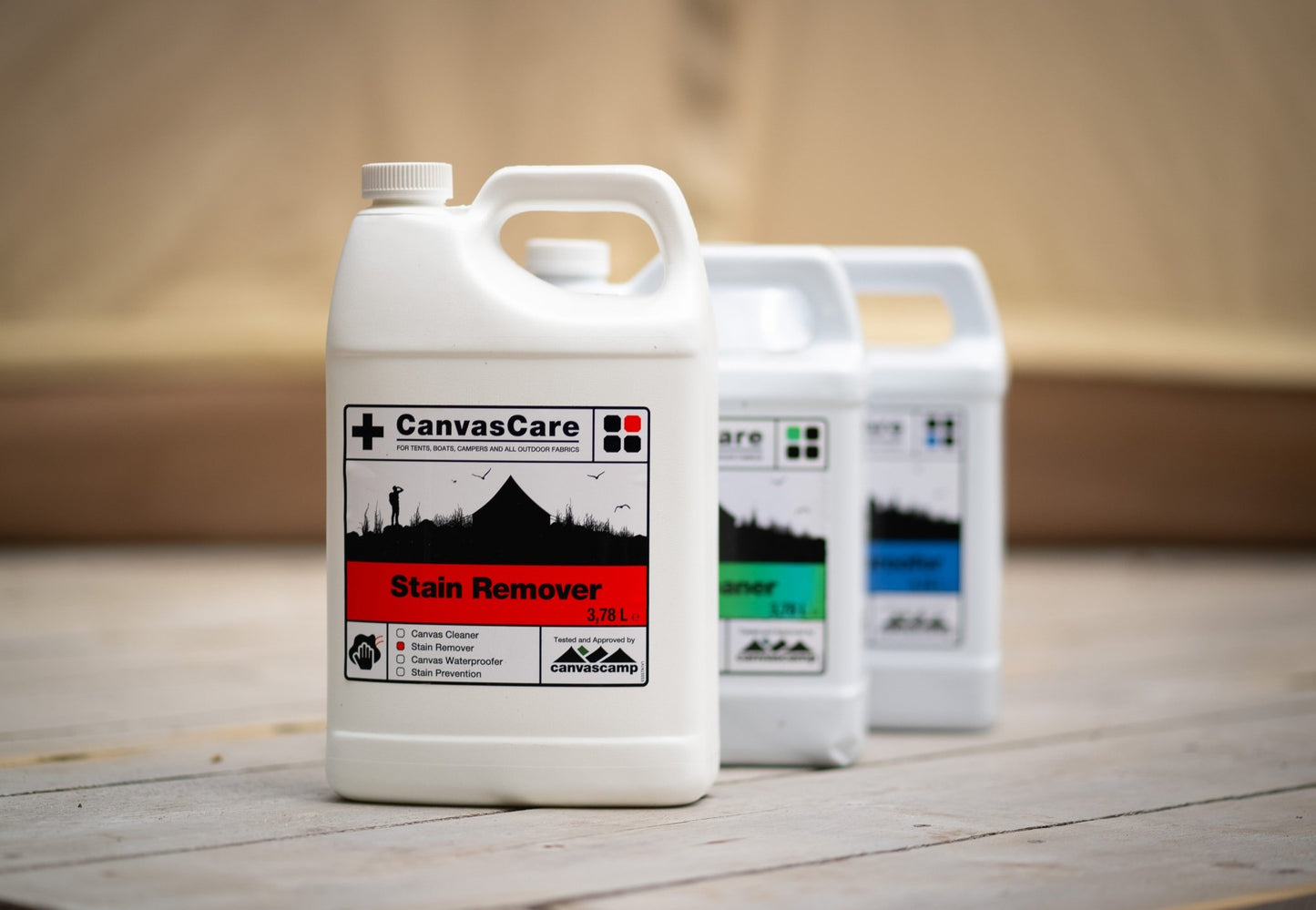 CanvasCare Vlekverwijderaar voor Katoenen en Poly - Katoenen Tenten - CanvasCare - Broer Outdoor - 5407011664392