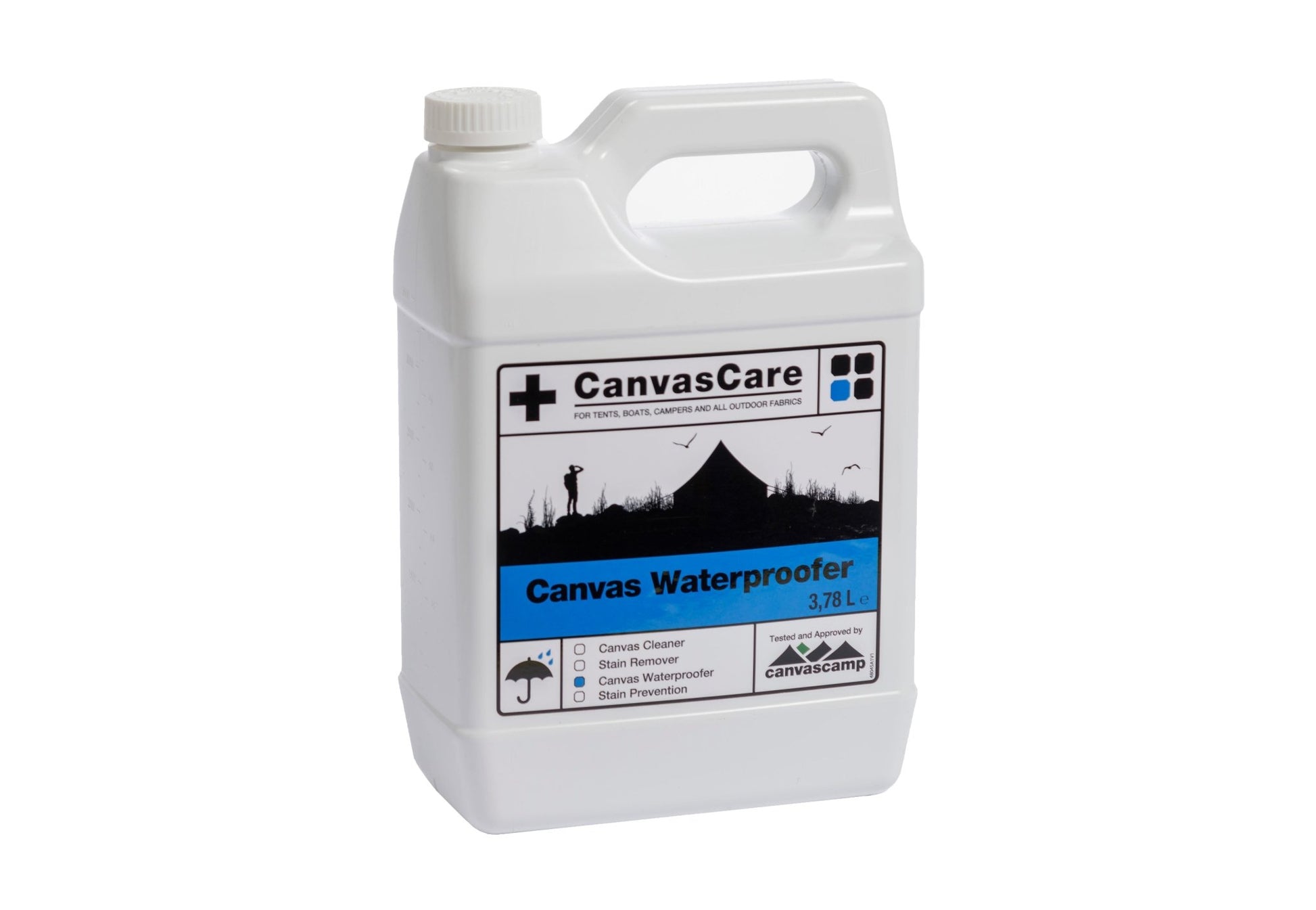 CanvasCare Waterproofer tegen Water, Vuil en Schadelijke UV - stralen - CanvasCare - Broer Outdoor - 5407011664408