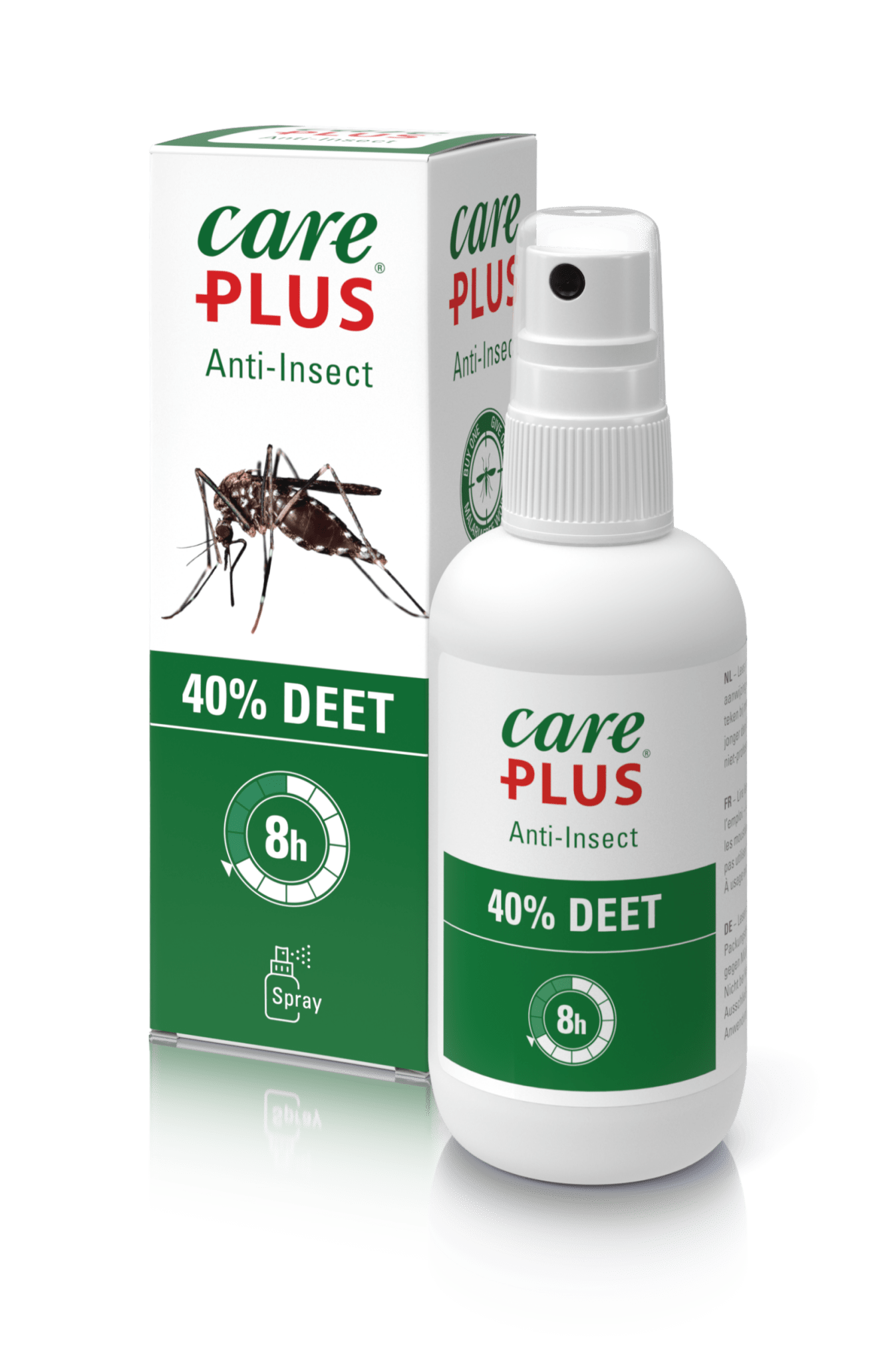 Care Plus® Anti - Insect 40% DEET spray - Insect Repellents / Deet - Broer Outdoor - 8714024329062