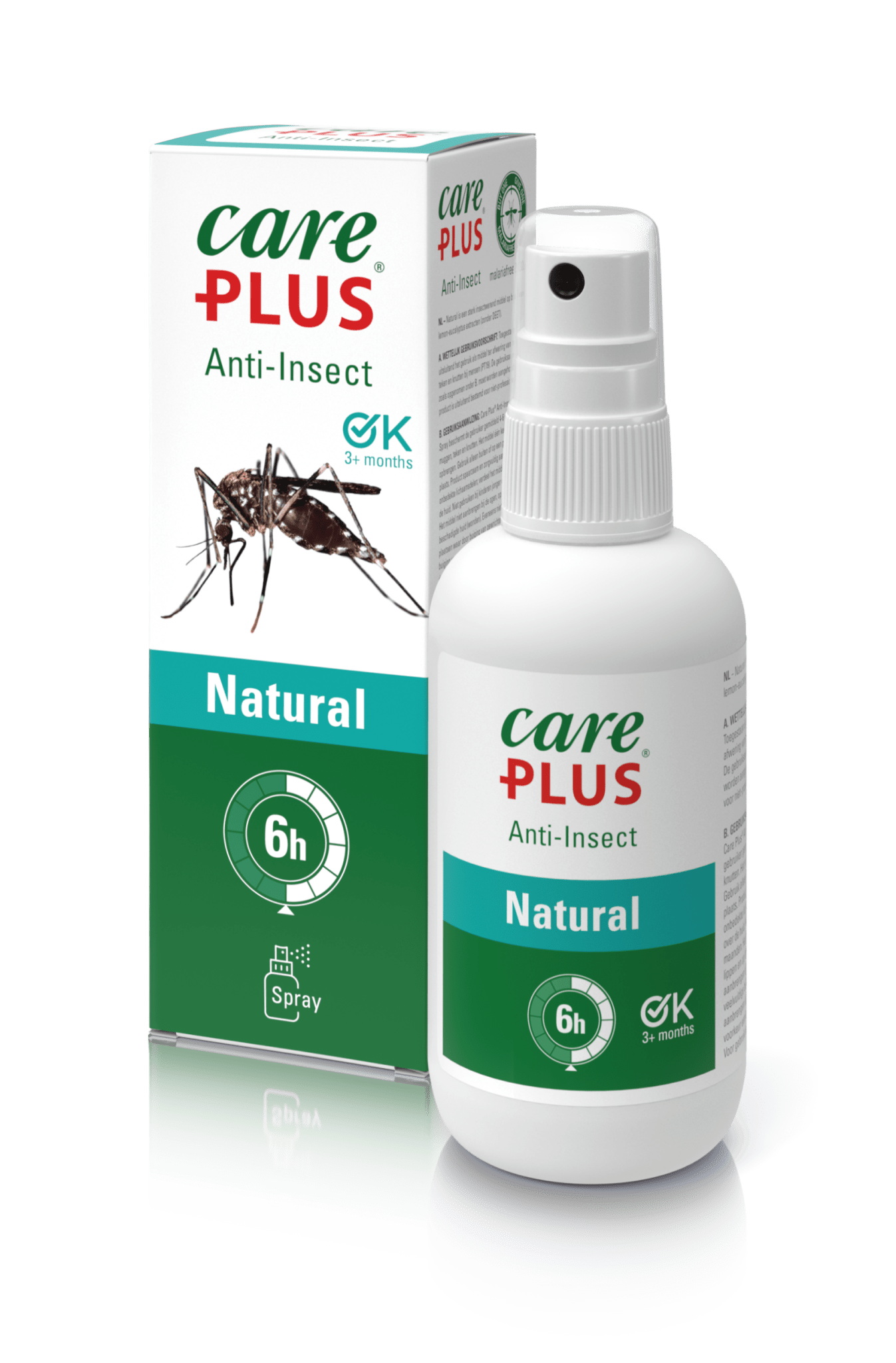 Care Plus® Anti - Insect Natural insectwerend middel - Insect Repellents / Natural - Broer Outdoor - 8714024326238
