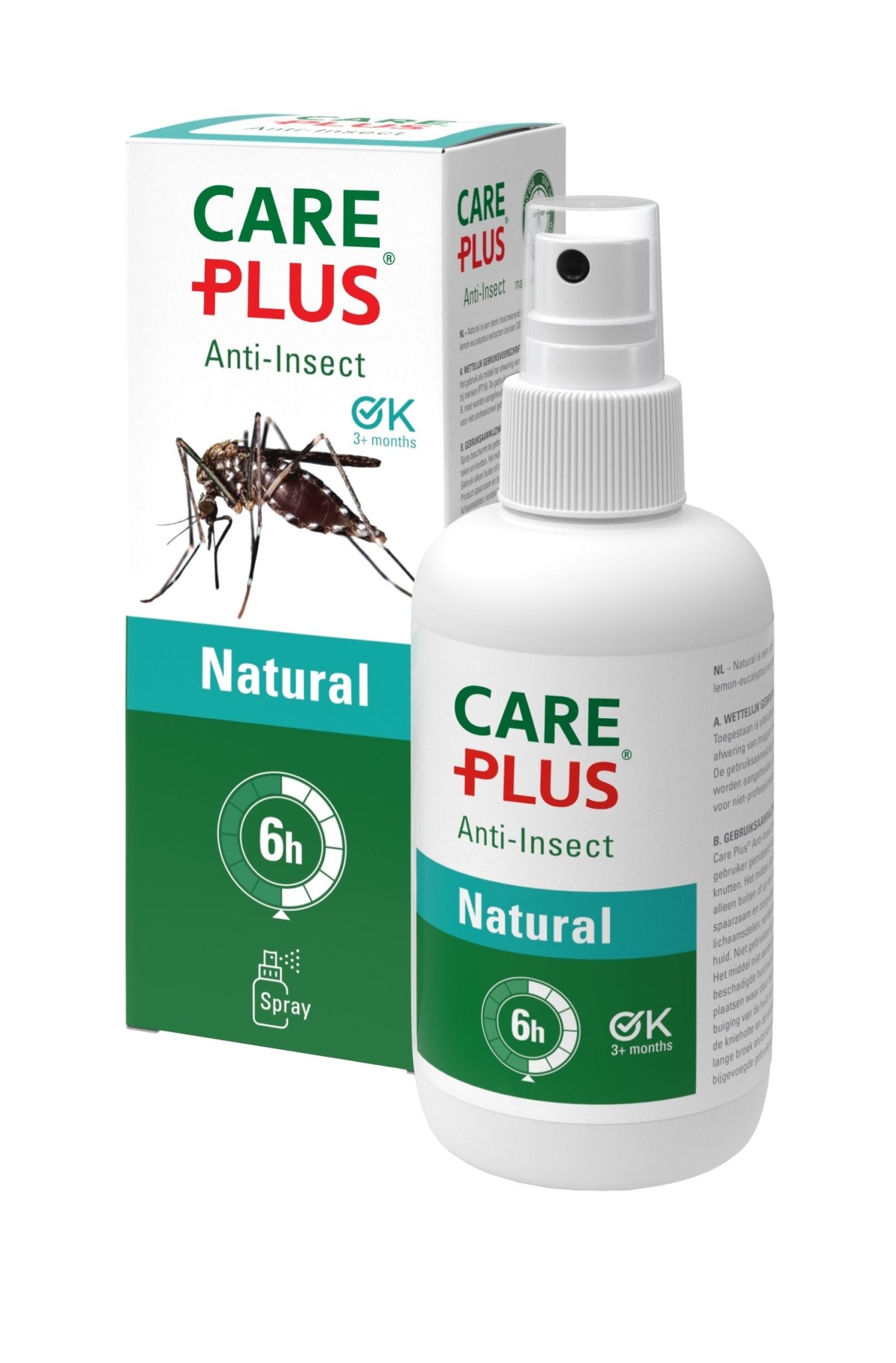 Care Plus® Anti - Insect Natural insectwerend middel - Insect Repellents / Natural - Broer Outdoor - 8714024326245