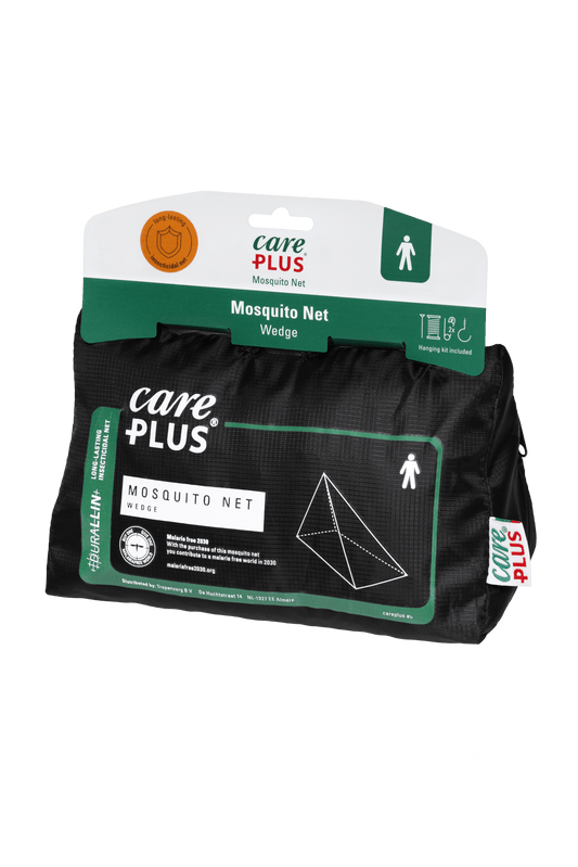 Care Plus® Mosquito Net Wedge Duralin® 1 - persoons klamboe - Mosquito Nets / Impregnated - Broer Outdoor - 8714024337074