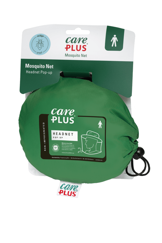 Care Plus® Pop - Up HeadNet hoofdnet - Mosquito Nets / Not Impregnated - Broer Outdoor - 8714024337029